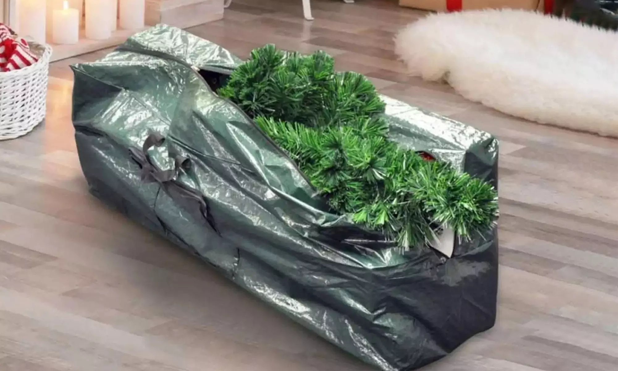 One or Two 7ft Christmas Tree Storage Bags