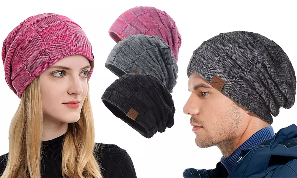 1 ou 2 bonnets extensibles fourrés en polaire