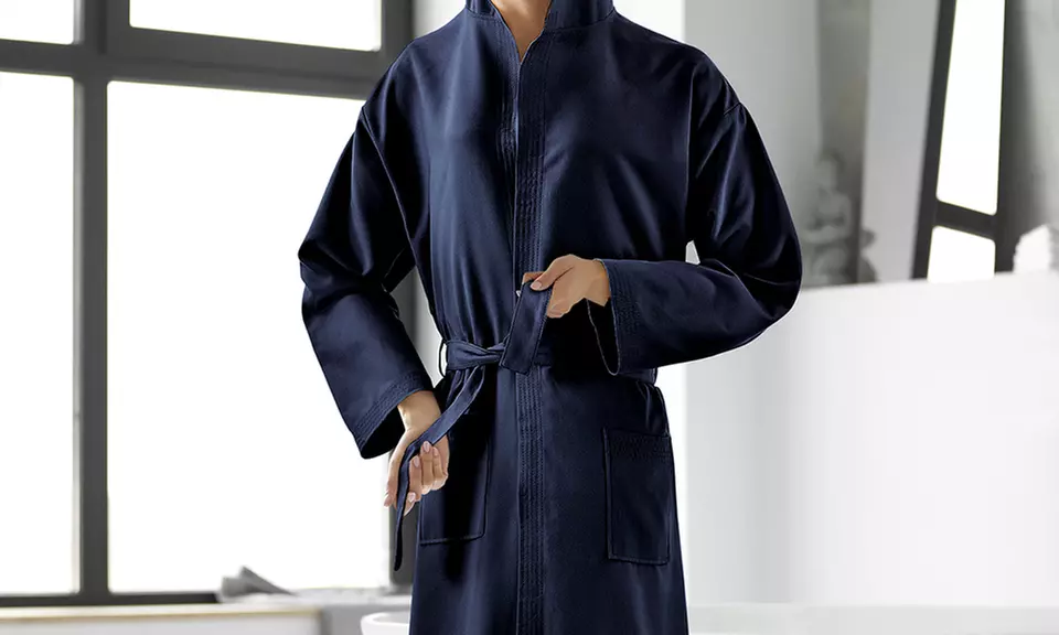 Accappatoio in microfibra con trattamento super assorbente