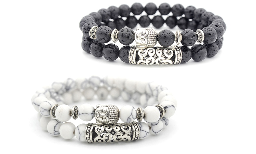 Image 14: 1, 2 ou 3 bracelets Buddha