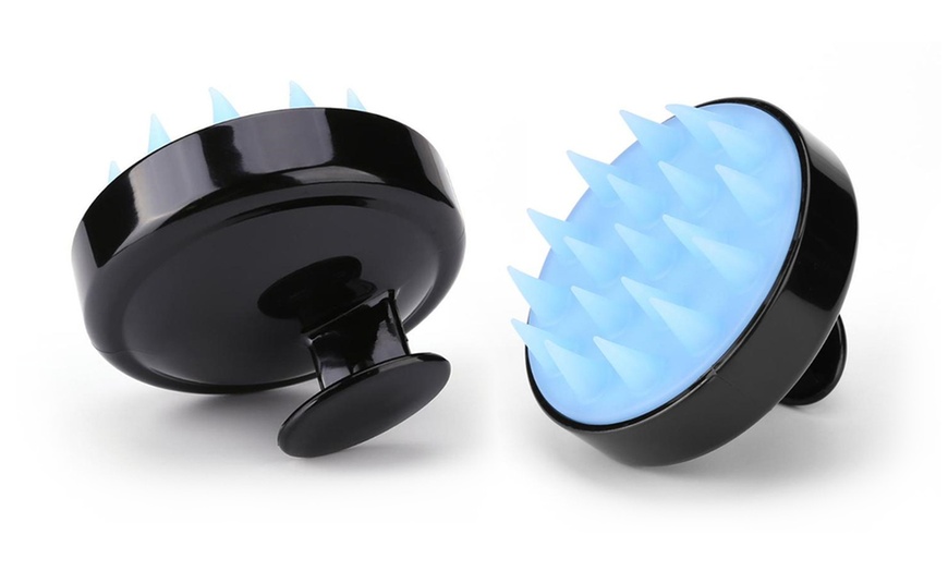 Image 4: One, Two or Three Silicone Scalp Massaging Combs