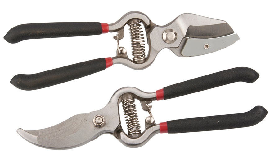 Anvil and Bypass Pruner Set | Groupon Goods