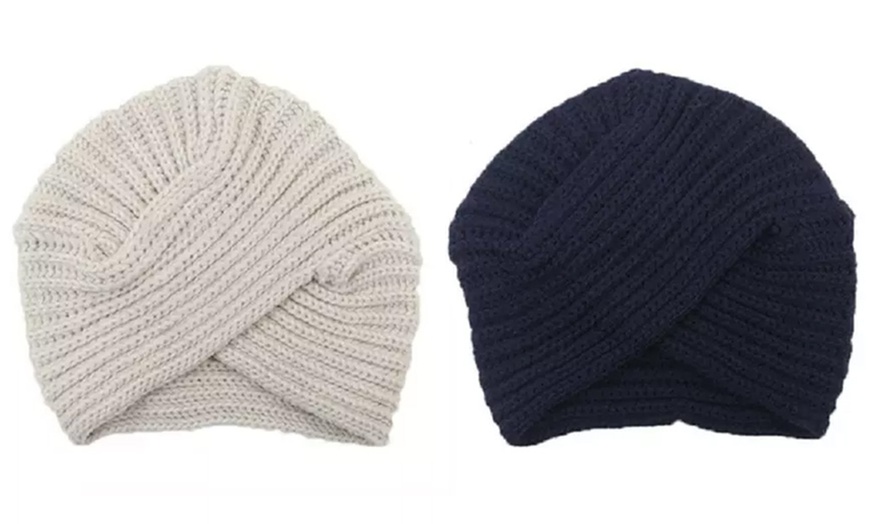 Image 8: Gorro estilo turbante