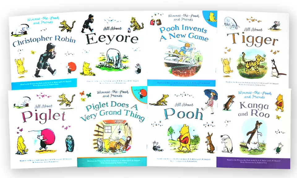 Winnie-the-Pooh and Friends Book Set (8-Pack) - Primary Image