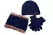 1 ou 2 sets bonnet, écharpe, gant pour enfant - Second Medium
