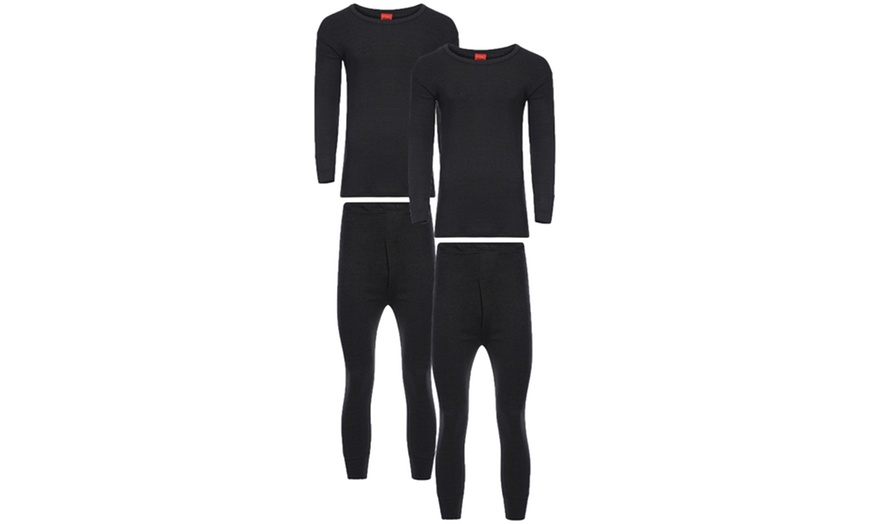 Image 3: Kids' Thermal Underwear Set