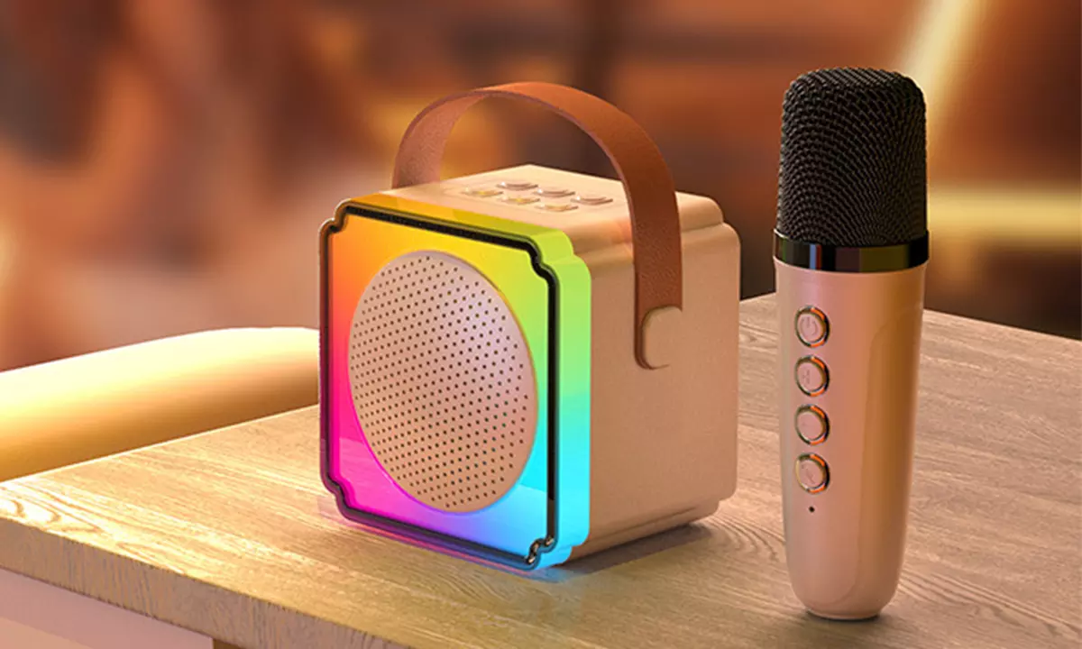 Mini-Karaoke con 2 microfoni