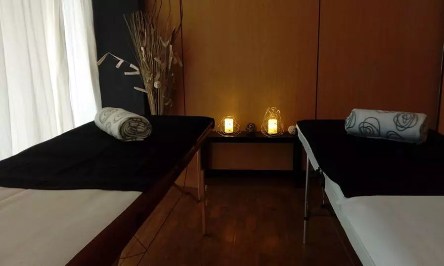 Masaje relajante en pareja en Centro Quirog