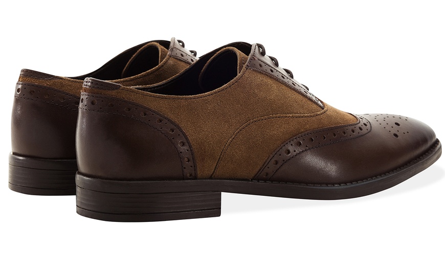 Image 10: Redfoot Men's Square-Toe Brogues