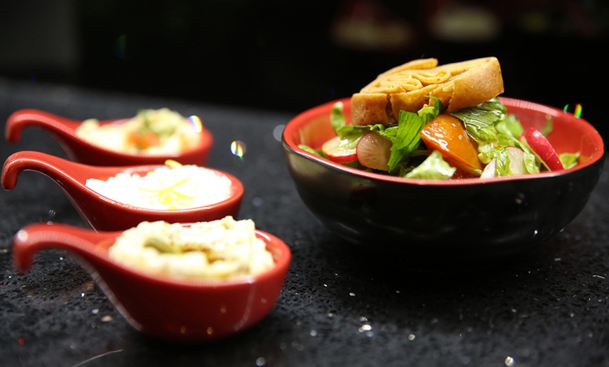 Image 4: Middle Eastern Feast + Soda for 2