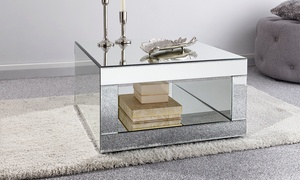 Capri Mirrored Coffee Table or Cube TV Unit