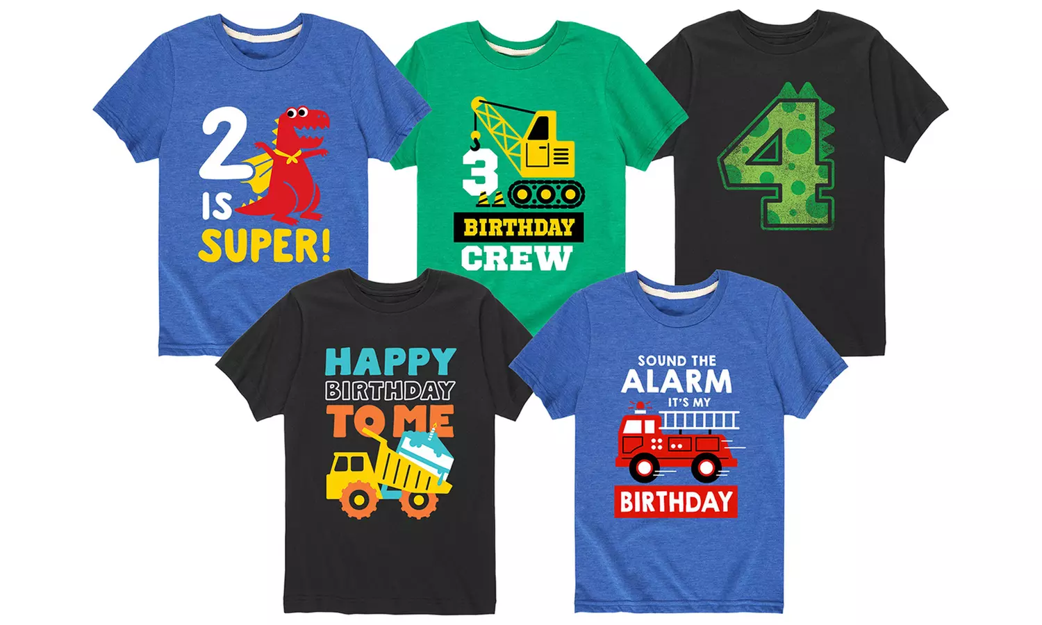Toddler Boy Birthday Tee - Primary Image
