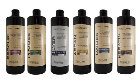1 o 2 shampoo professionali Firstline da 500 ml, disponibili in varie tipologie