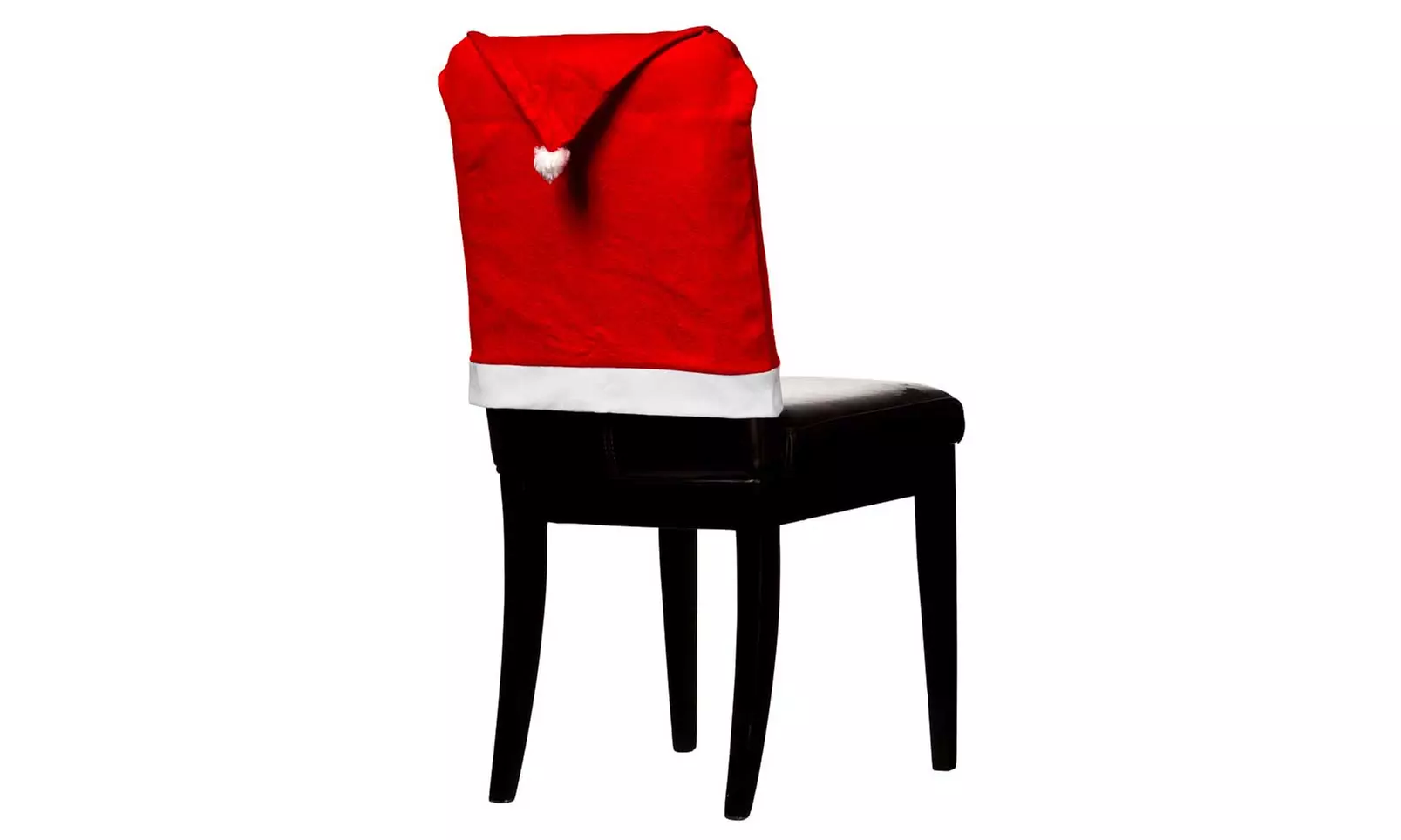 Santa Hat Christmas Holiday Chair Covers (4- or 8-Pack) - Image 4