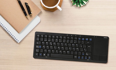 Tastiera multimediale wireless con touch panel