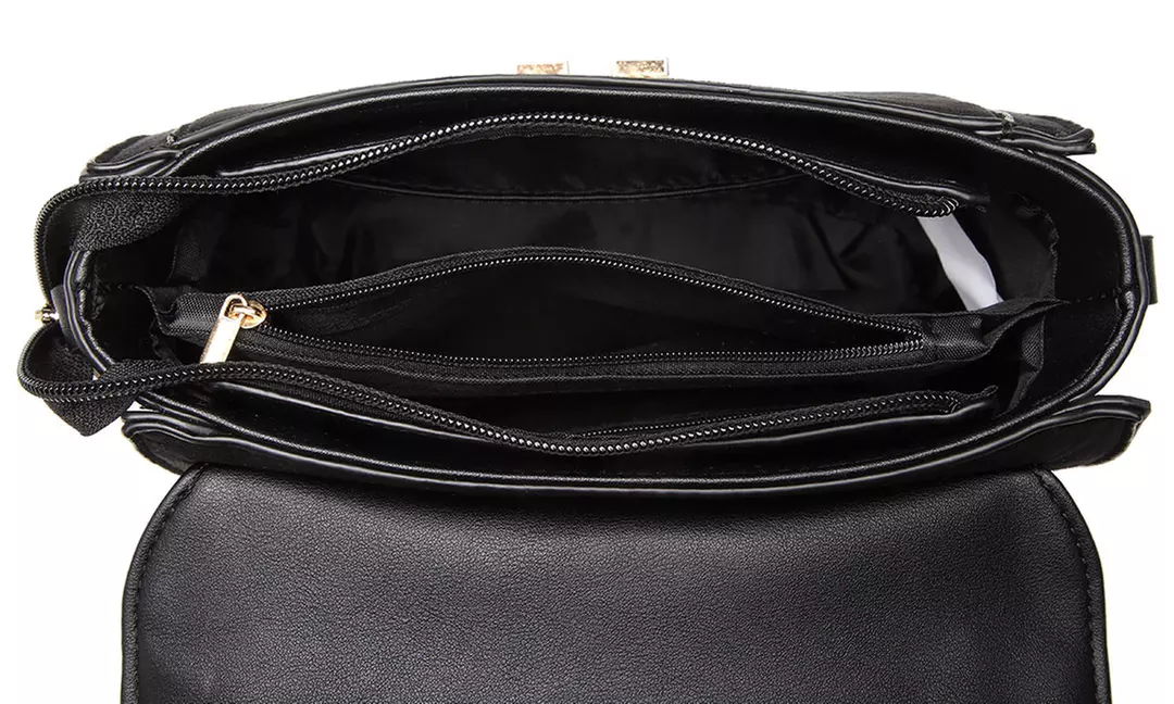 Schoudertas van imitatieleer