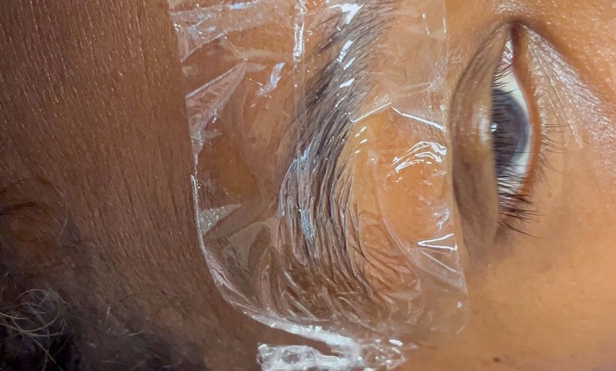 Image 2: Perfect Eyes with Eyebrow Shaping, Tinting, or Lamination 