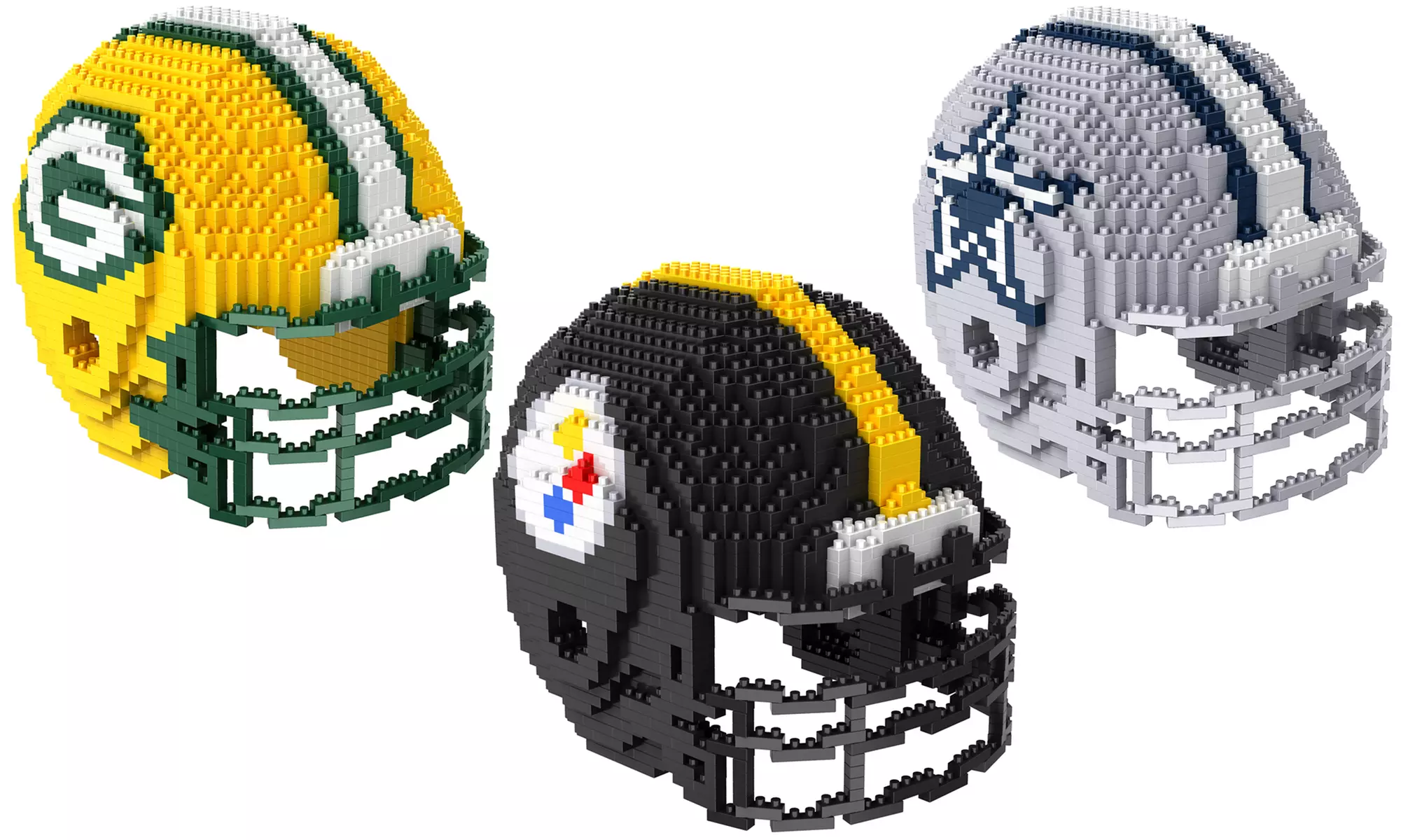 NFL 3D Helmet Puzzle Set (1,325pc.) - Primary Image