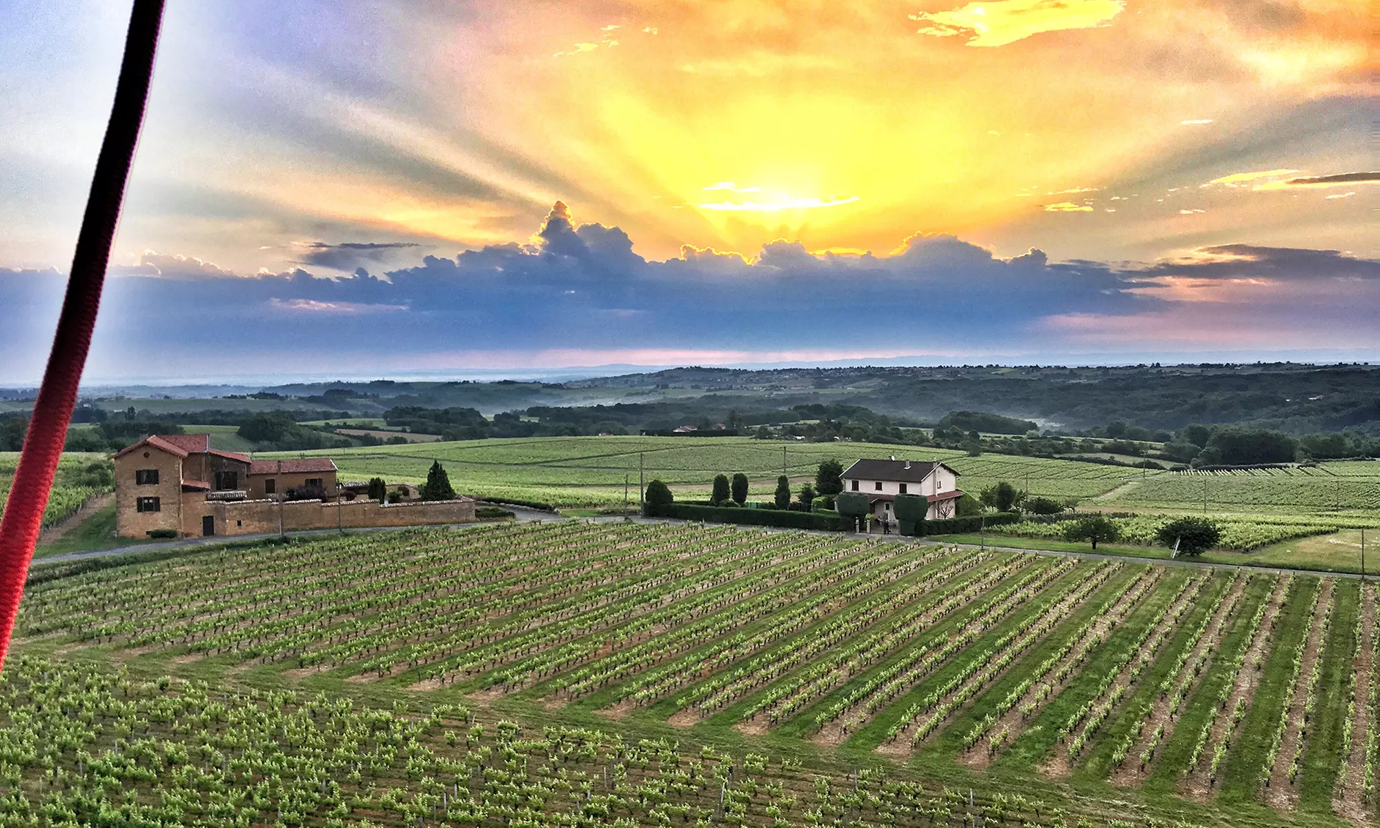 Vol en Montgolfière
