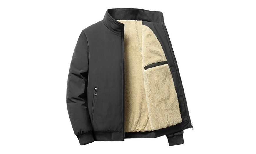 Image 3:  Men's Winter Warm Thick Jacket 