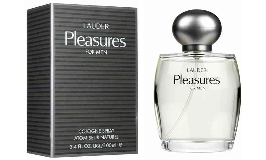 Image 1: One or Two Estee Lauder Pleasures for Men 100ml Cologne Sprays