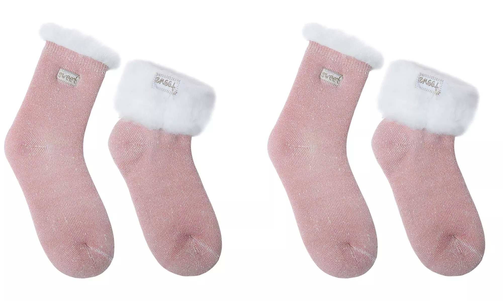 Chaussettes douces avec doublure en polaire