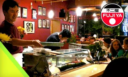 $25 for $50 Worth of Sushi and Drinks at Fuji Ya. Choose from Two Locations. - Primary Image