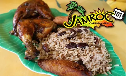 $12 for $25 Worth of Caribbean Cuisine at Jamroc 101 Caribbean Grill - Primary Image