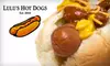 $5 for $10 Worth of Hot Dogs and More at Lulu's Hot Dogs