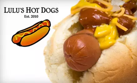 $5 for $10 Worth of Hot Dogs and More at Lulu's Hot Dogs - Primary Image
