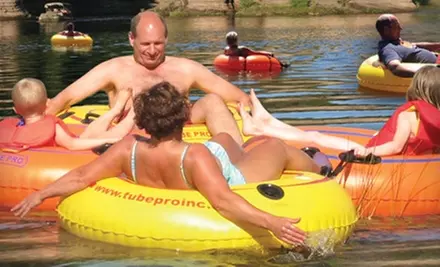 $25 for $50 Worth of River Tube Rentals at River's Edge Resort in Wisconsin Dells - Primary Image