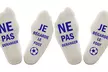Chaussettes cadeau fun "Ne pas déranger, je regarde le foot" - Second Medium