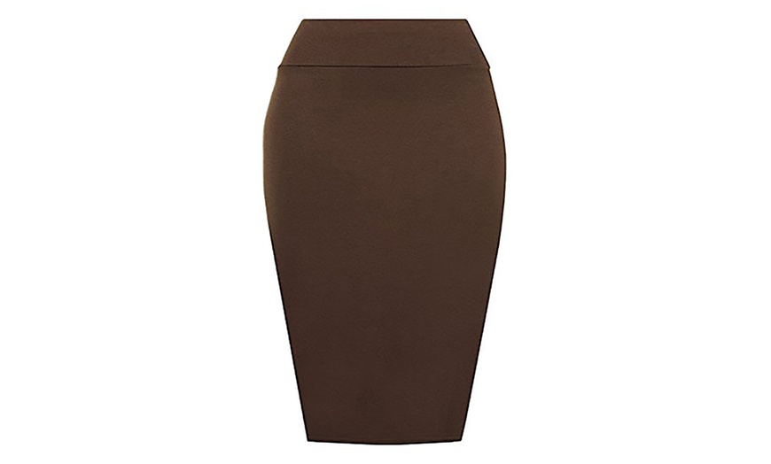 Jersey Pencil Skirt | Groupon