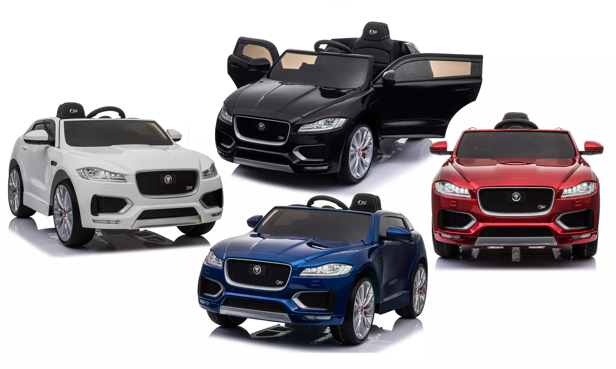 Jaguar F Pace Licensed Electric Ride-On Toy Car - Primary Image