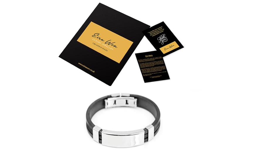 Image 6: Bracelet pour homme en cuir de la marque Eira Wen