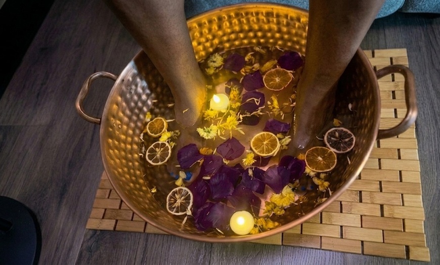Image 2: Deep Tissue or Swedish Massage with Optional 30-Minute Foot Soak
