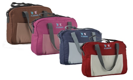 Borsa Mama Bag Plebani disponibile in 4 colori con fasciatoio incluso