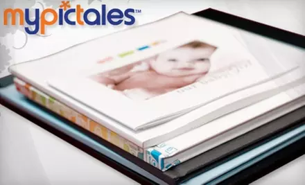$34 for One 12"x12" Custom Hardcover Photo Book or Two 8.5"x11" Classic Hardcover Photo Books from MyPicTales ($70 Value) - Primary Image