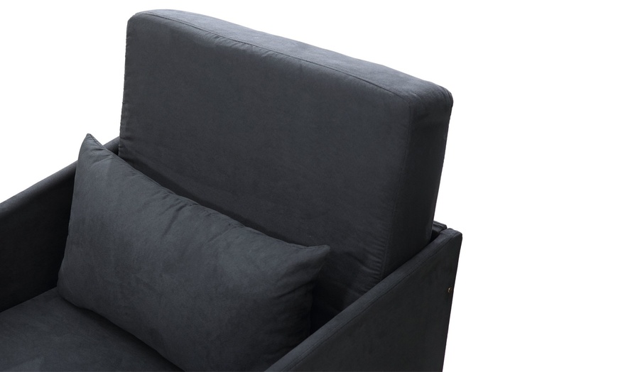 Image 5: Sofa Bed Armchair Sleeper Lounger