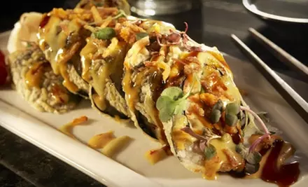 $75 for a Five-Course Asian-Fusion Dinner for Two and a Bottle of Champagne at Sensu (Up to $238 Value) - Primary Image