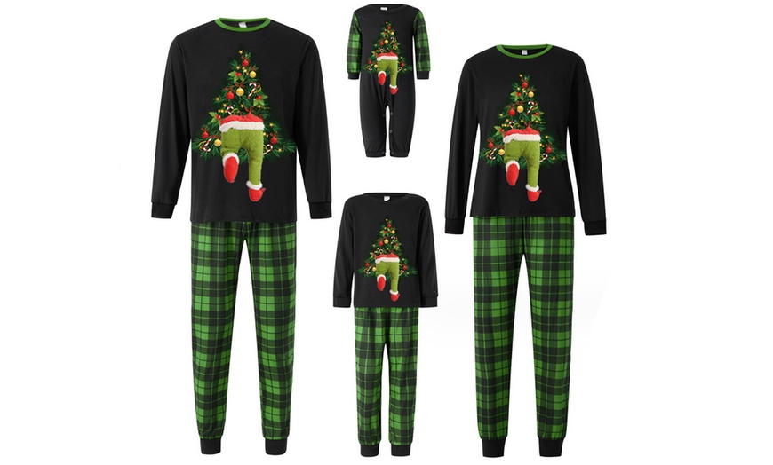 Image 9: Christmas-Themed Family Pyjamas