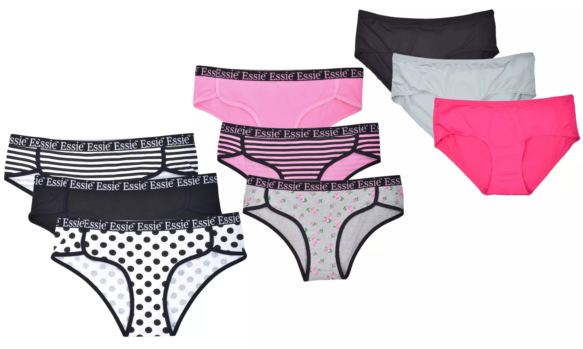Essie Women's Cheekies, Bikinis, or Hipsters Panties (6-Pack) - Primary Image