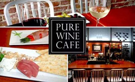 $35 Worth of Fine Wines and Small Plates at Pure Wine Cafe - Primary Image