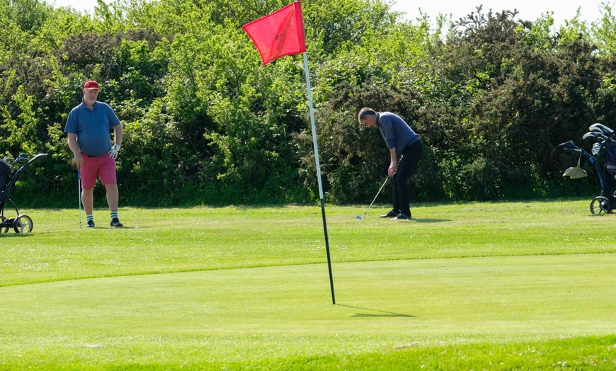 Image 8: 18 Holes of Golf at Mawgan Porth Golf Club