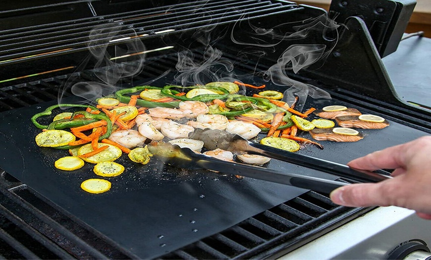 Image 6: 1, 4 ou 8 tapis de grillades pour barbecue