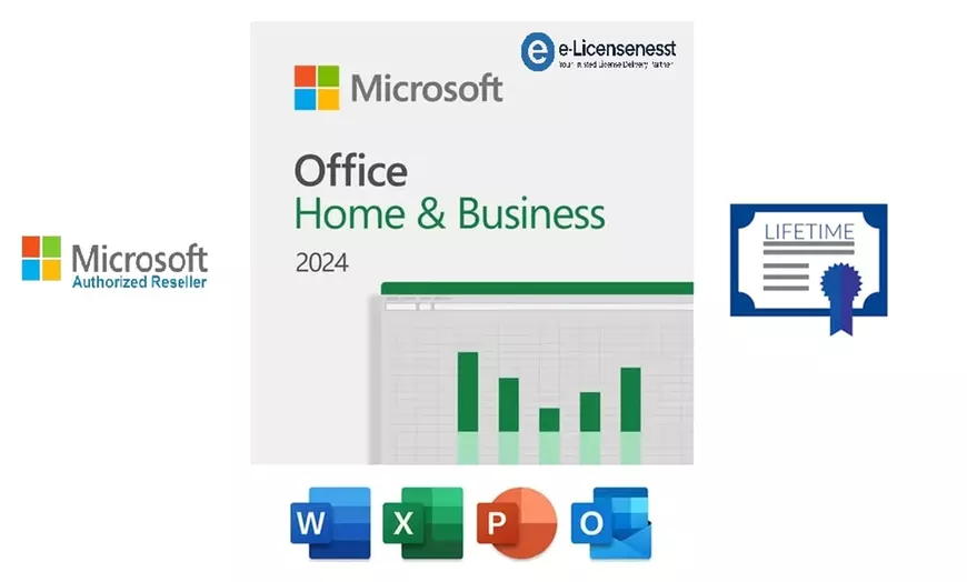 Image 1: Microsoft Office 2024 Lifetime License - All Editions (Up to 81% Off)