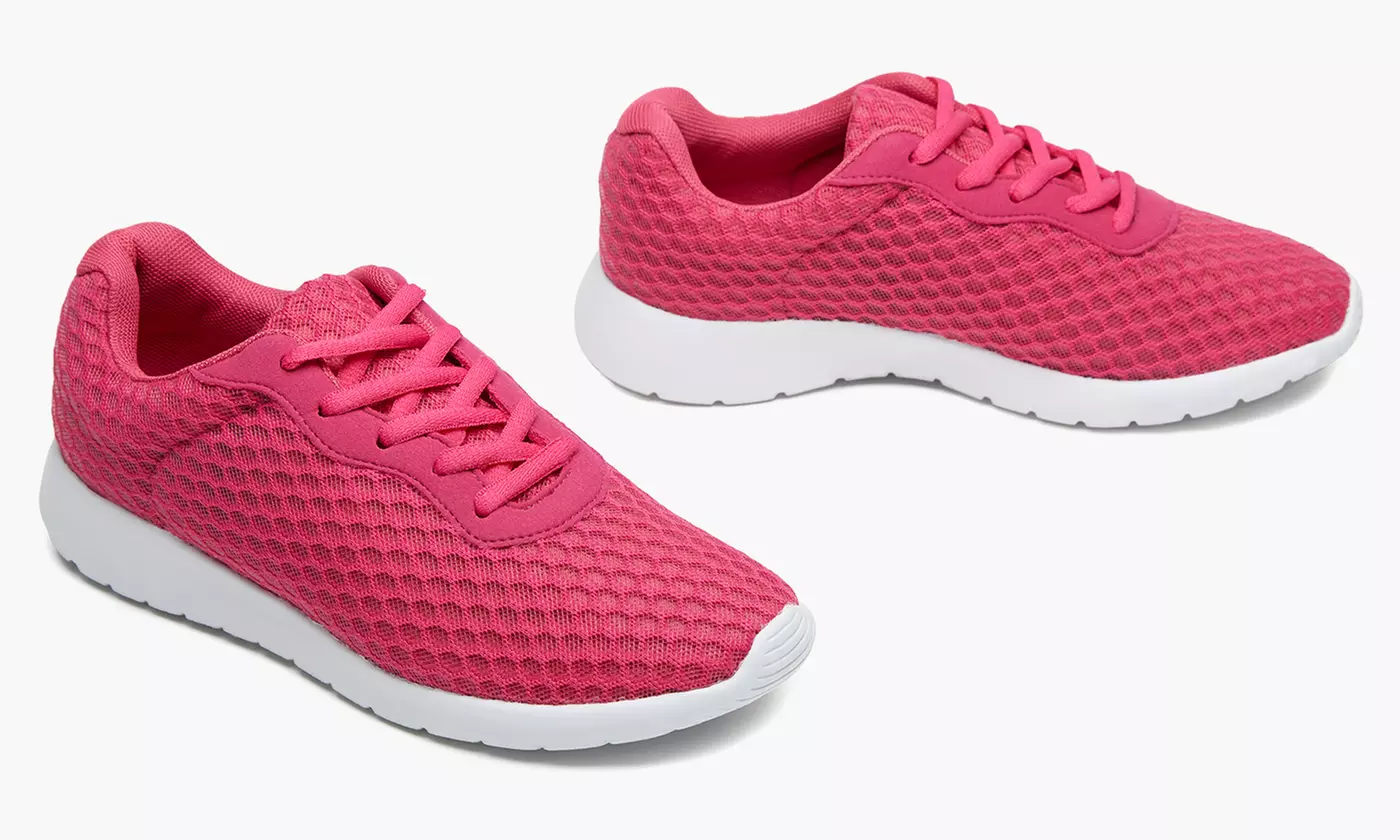 Form + Focus Fly High Women's Lace-Up Sneakers (Sizes 6, 8.5, 9.5, 10) - Second Medium