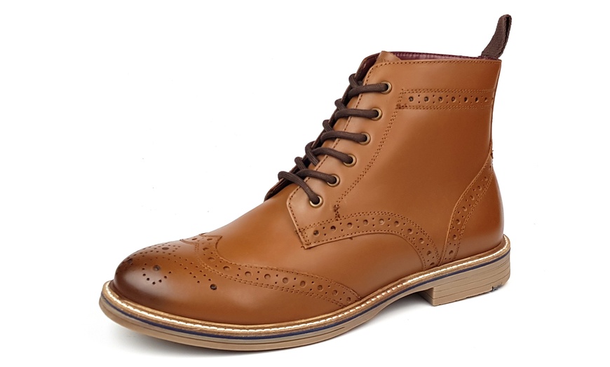 Image 11: Wellington Men's Leather Boots