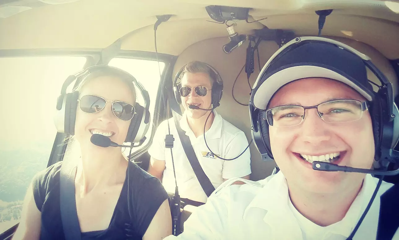 Dresden im Helicopter