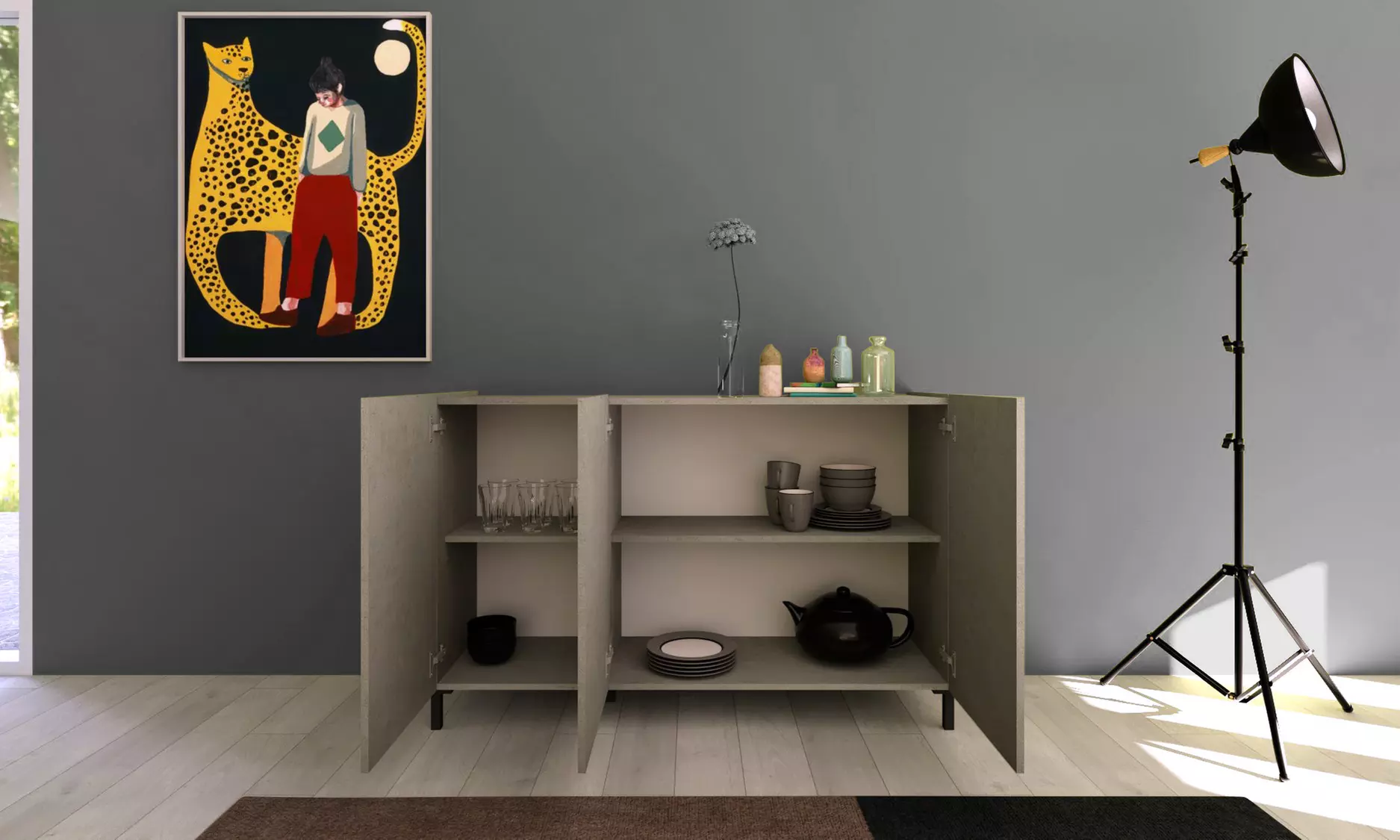 Mobilier design collection Solaria